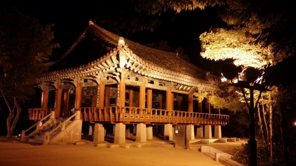 오목대(야경)